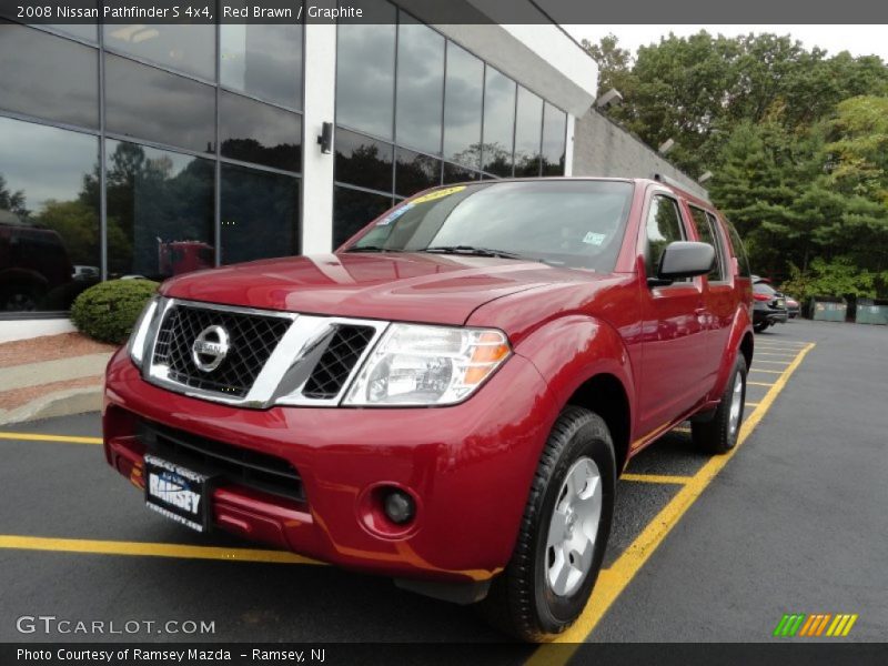 Red Brawn / Graphite 2008 Nissan Pathfinder S 4x4
