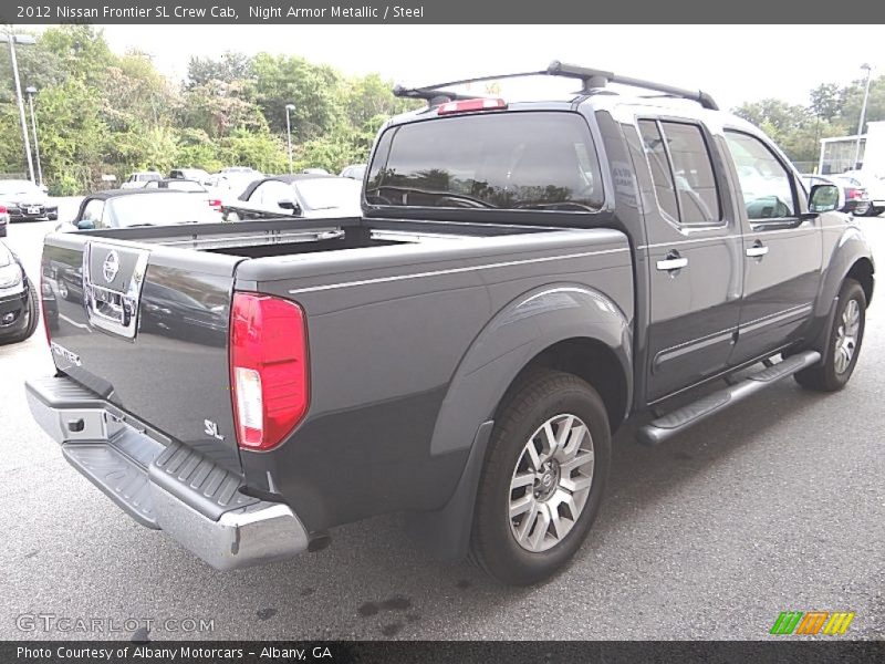Night Armor Metallic / Steel 2012 Nissan Frontier SL Crew Cab