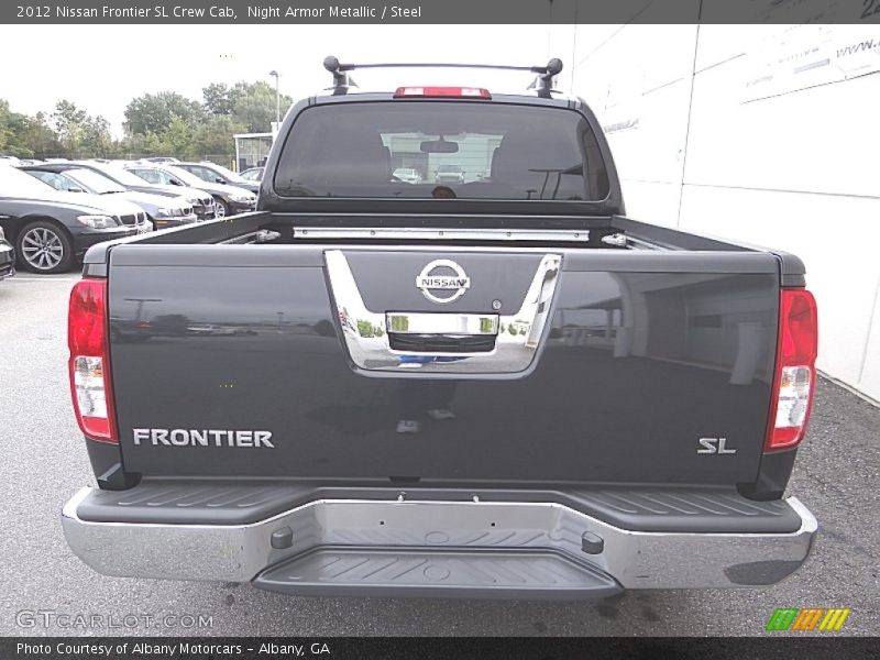 Night Armor Metallic / Steel 2012 Nissan Frontier SL Crew Cab