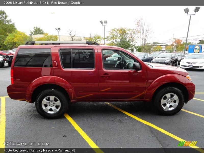 Red Brawn / Graphite 2008 Nissan Pathfinder S 4x4