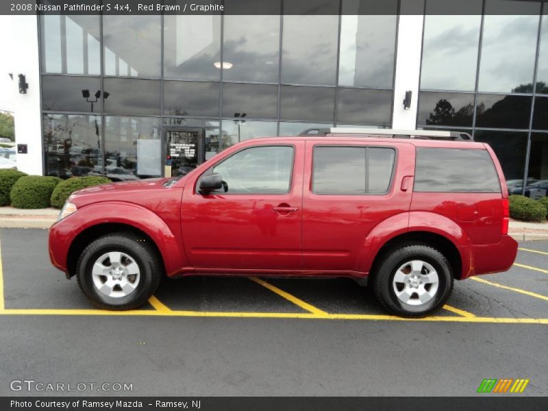 Red Brawn / Graphite 2008 Nissan Pathfinder S 4x4