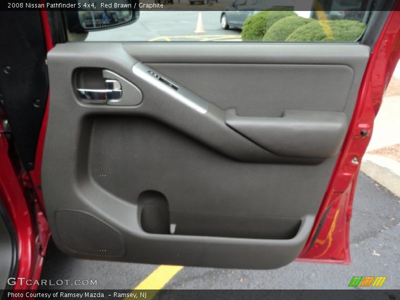 Red Brawn / Graphite 2008 Nissan Pathfinder S 4x4