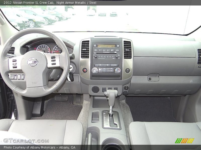 Night Armor Metallic / Steel 2012 Nissan Frontier SL Crew Cab