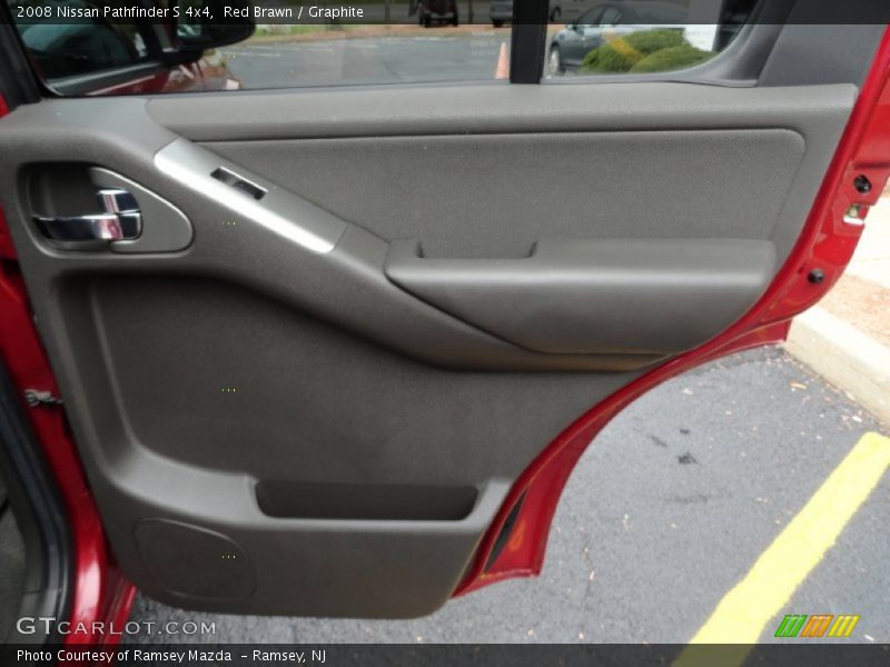 Red Brawn / Graphite 2008 Nissan Pathfinder S 4x4