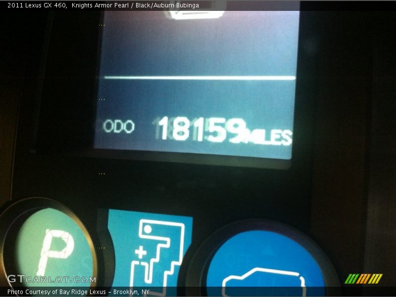 Knights Armor Pearl / Black/Auburn Bubinga 2011 Lexus GX 460
