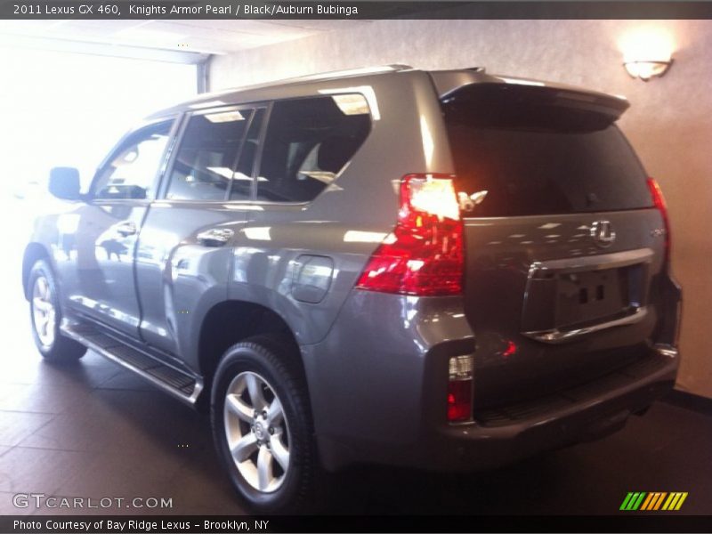 Knights Armor Pearl / Black/Auburn Bubinga 2011 Lexus GX 460