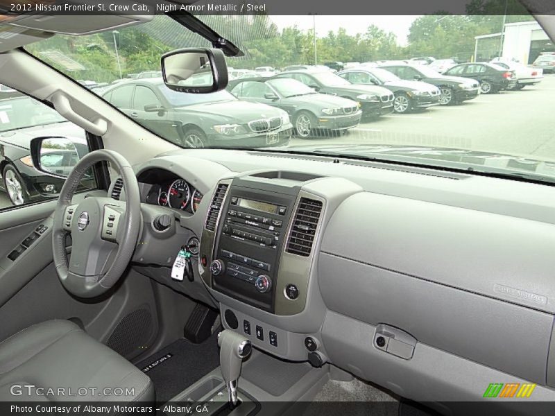Night Armor Metallic / Steel 2012 Nissan Frontier SL Crew Cab
