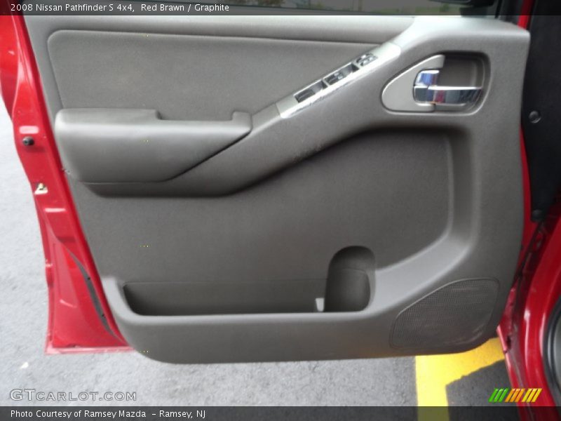 Red Brawn / Graphite 2008 Nissan Pathfinder S 4x4