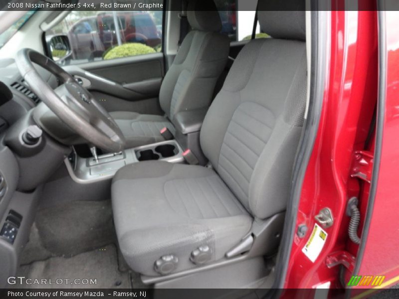 Red Brawn / Graphite 2008 Nissan Pathfinder S 4x4