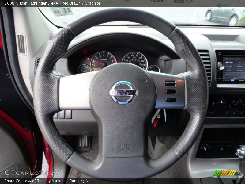 Red Brawn / Graphite 2008 Nissan Pathfinder S 4x4
