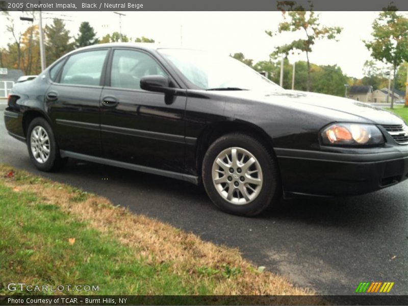 Black / Neutral Beige 2005 Chevrolet Impala