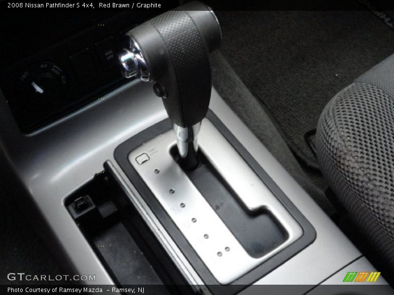 Red Brawn / Graphite 2008 Nissan Pathfinder S 4x4