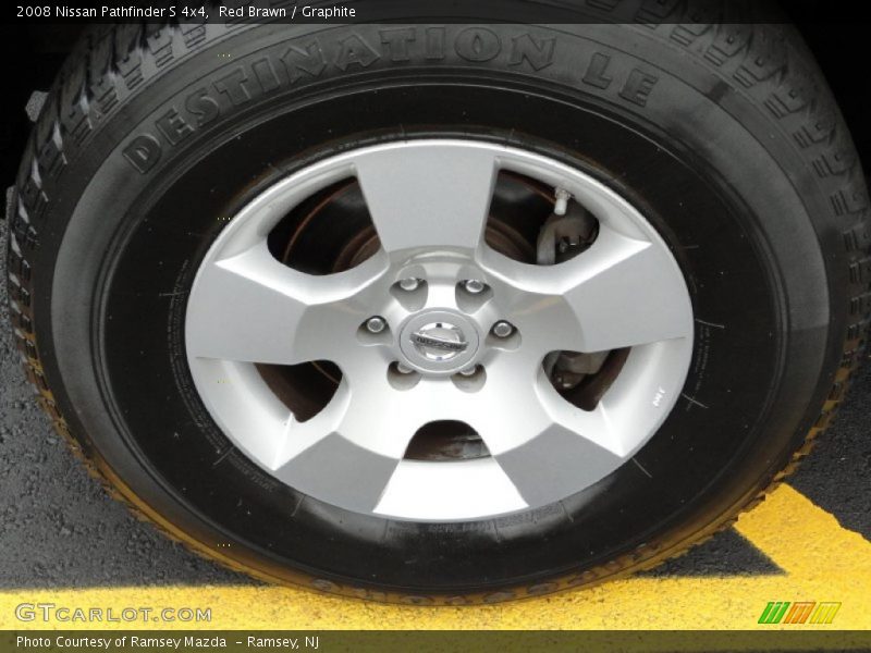 Red Brawn / Graphite 2008 Nissan Pathfinder S 4x4