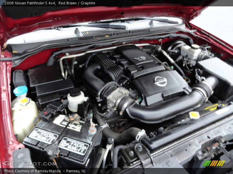 Red Brawn / Graphite 2008 Nissan Pathfinder S 4x4