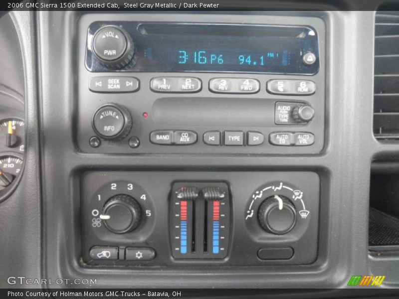 Steel Gray Metallic / Dark Pewter 2006 GMC Sierra 1500 Extended Cab