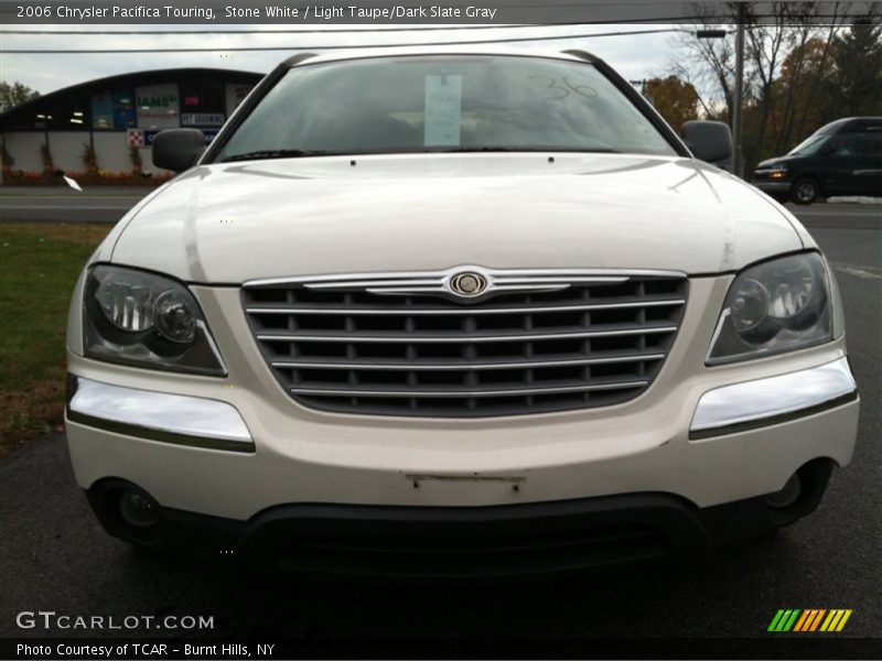 Stone White / Light Taupe/Dark Slate Gray 2006 Chrysler Pacifica Touring