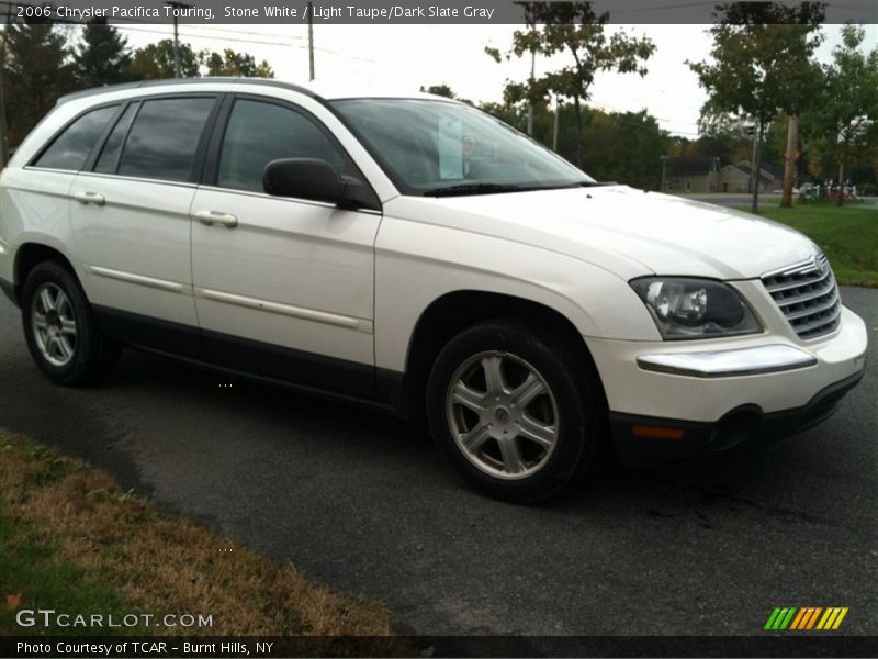 Stone White / Light Taupe/Dark Slate Gray 2006 Chrysler Pacifica Touring