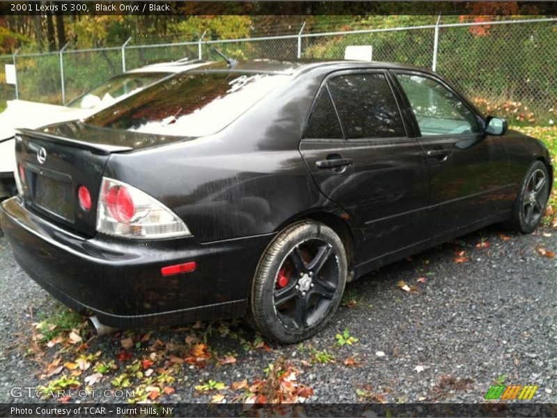 Black Onyx / Black 2001 Lexus IS 300