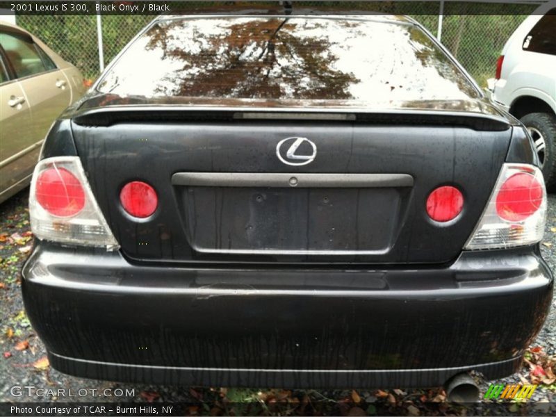 Black Onyx / Black 2001 Lexus IS 300