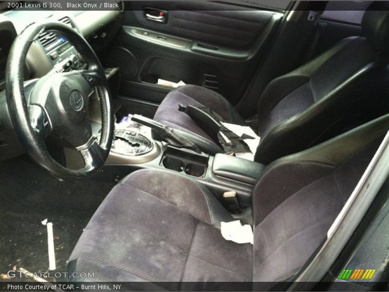 Black Onyx / Black 2001 Lexus IS 300