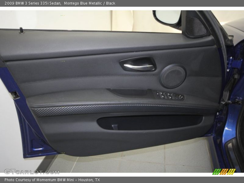 Montego Blue Metallic / Black 2009 BMW 3 Series 335i Sedan