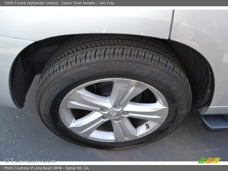 Classic Silver Metallic / Ash Gray 2008 Toyota Highlander Limited
