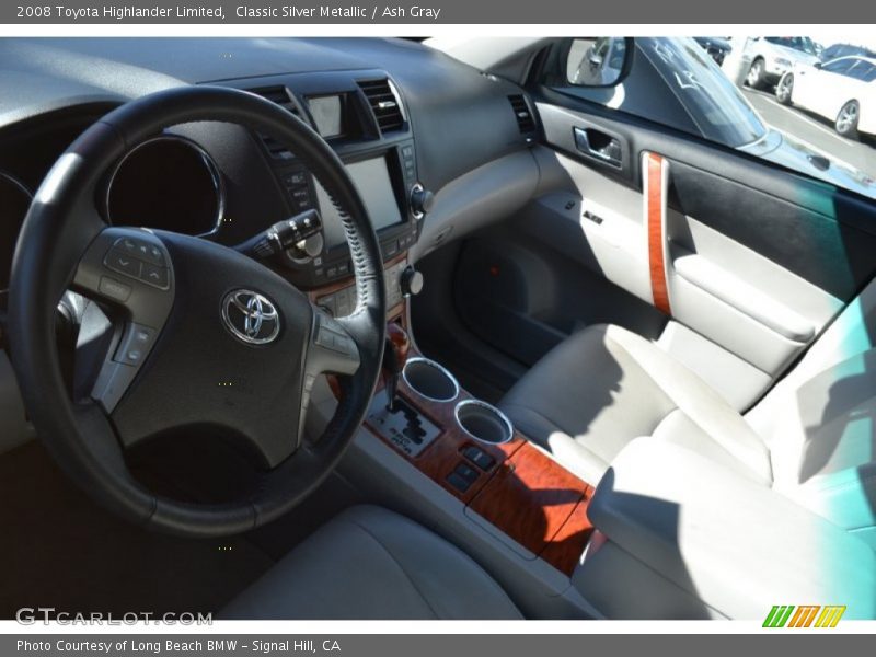 Classic Silver Metallic / Ash Gray 2008 Toyota Highlander Limited