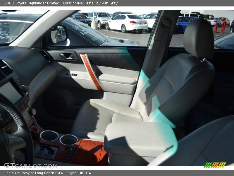 Classic Silver Metallic / Ash Gray 2008 Toyota Highlander Limited