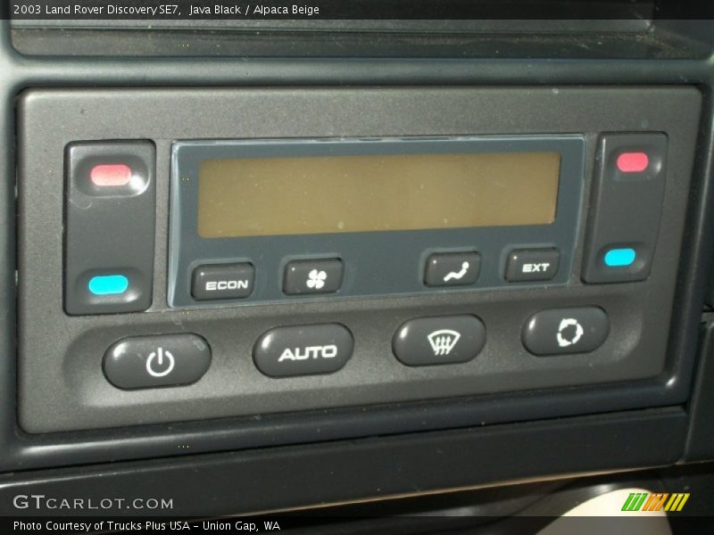 Controls of 2003 Discovery SE7