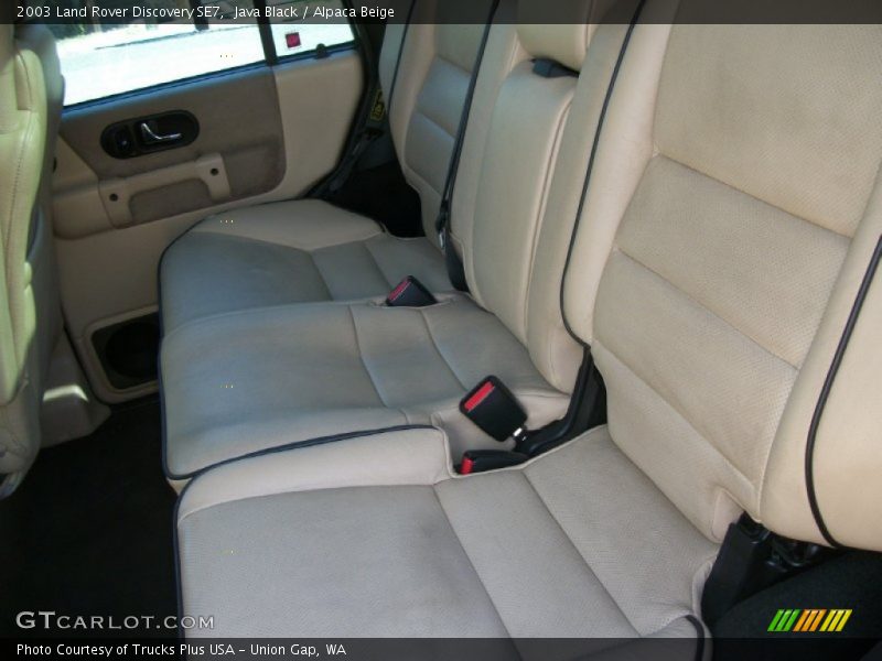 Rear Seat of 2003 Discovery SE7