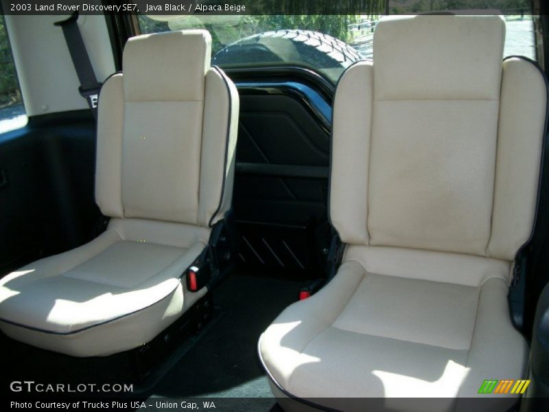 Rear Seat of 2003 Discovery SE7