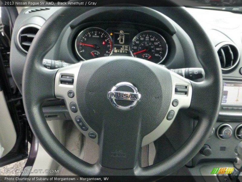  2013 Rogue SV AWD Steering Wheel