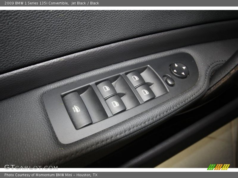 Jet Black / Black 2009 BMW 1 Series 135i Convertible