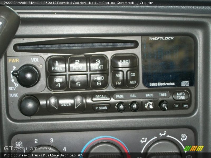 Audio System of 2000 Silverado 2500 LS Extended Cab 4x4