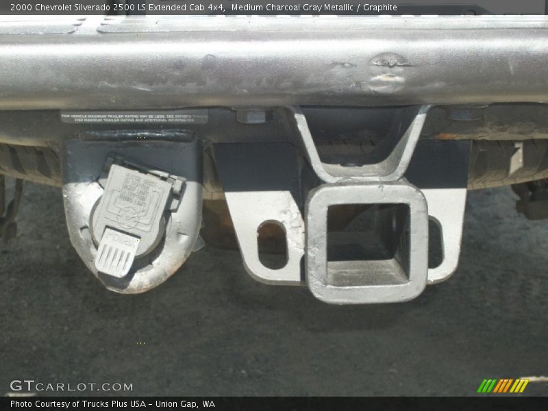 Medium Charcoal Gray Metallic / Graphite 2000 Chevrolet Silverado 2500 LS Extended Cab 4x4