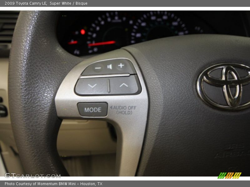 Super White / Bisque 2009 Toyota Camry LE