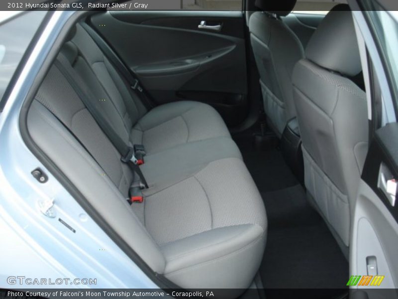 Radiant Silver / Gray 2012 Hyundai Sonata GLS