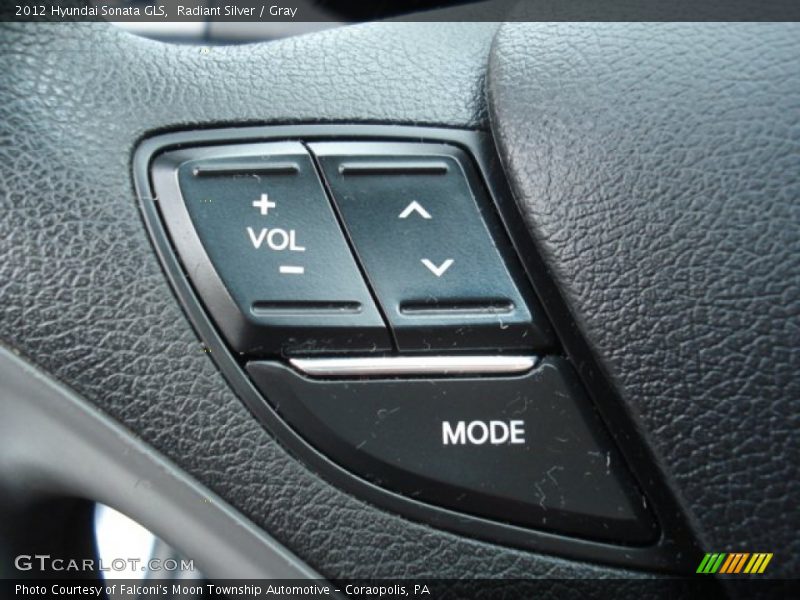 Radiant Silver / Gray 2012 Hyundai Sonata GLS