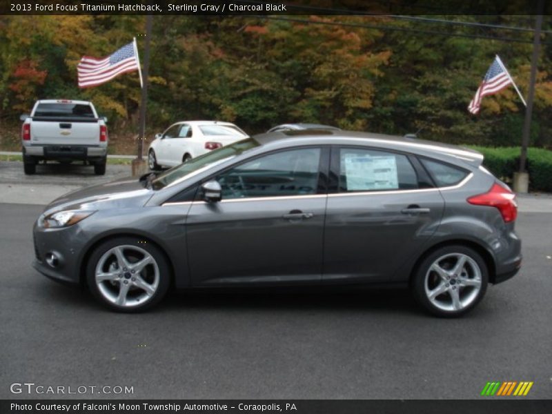  2013 Focus Titanium Hatchback Sterling Gray