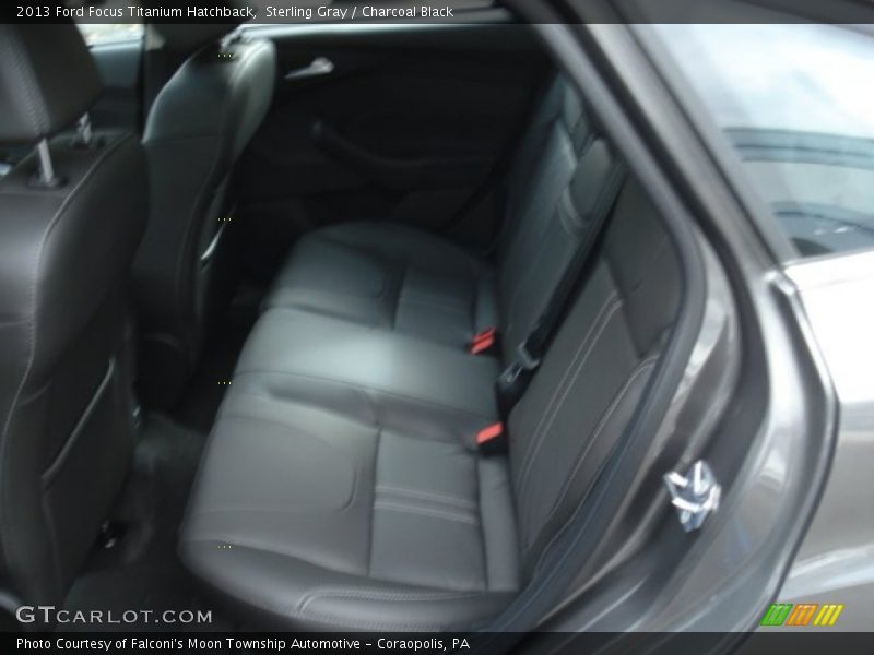 Sterling Gray / Charcoal Black 2013 Ford Focus Titanium Hatchback