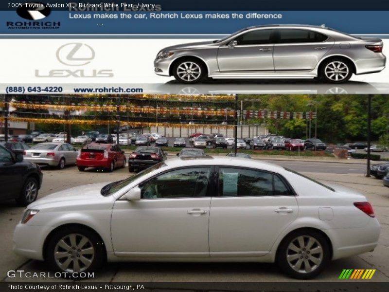 Blizzard White Pearl / Ivory 2005 Toyota Avalon XL