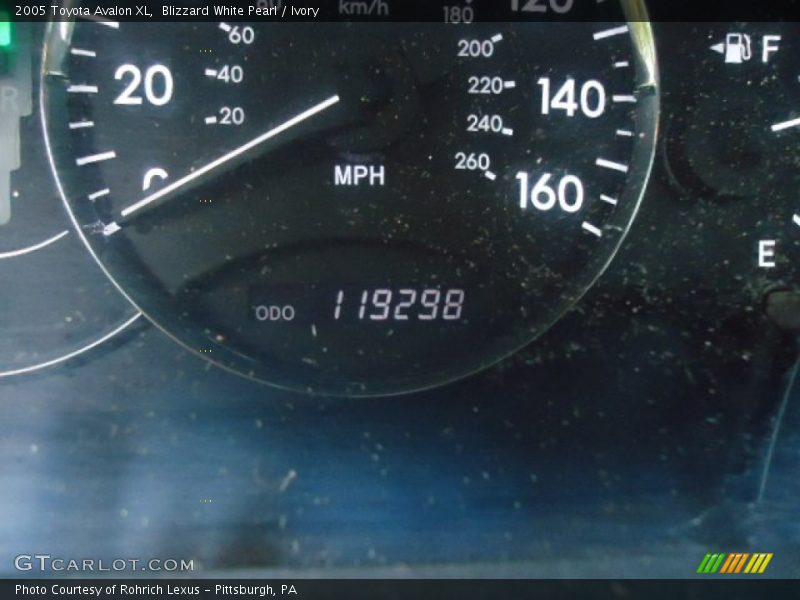 Blizzard White Pearl / Ivory 2005 Toyota Avalon XL
