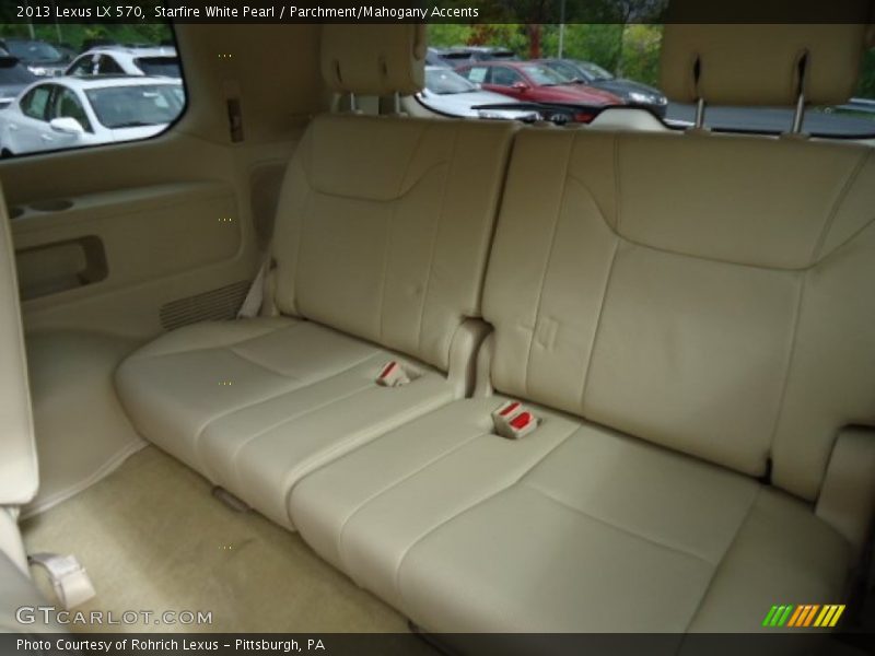 Starfire White Pearl / Parchment/Mahogany Accents 2013 Lexus LX 570