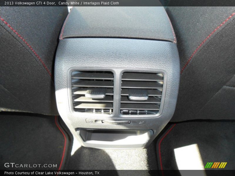 Candy White / Interlagos Plaid Cloth 2013 Volkswagen GTI 4 Door