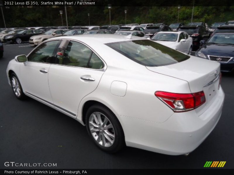 Starfire White Pearl / Parchment 2012 Lexus ES 350