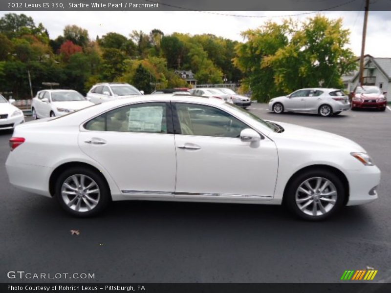 Starfire White Pearl / Parchment 2012 Lexus ES 350