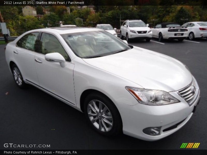 Starfire White Pearl / Parchment 2012 Lexus ES 350