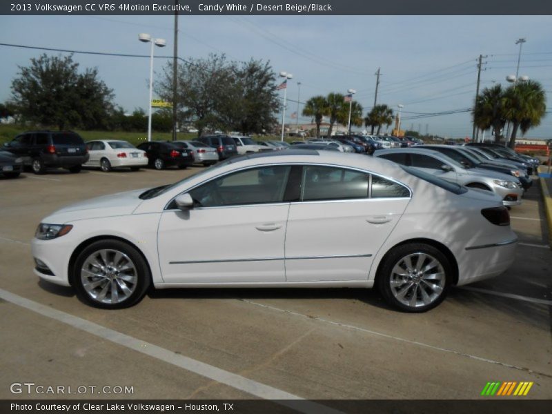 Candy White / Desert Beige/Black 2013 Volkswagen CC VR6 4Motion Executive