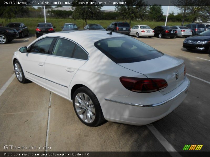 Candy White / Desert Beige/Black 2013 Volkswagen CC VR6 4Motion Executive