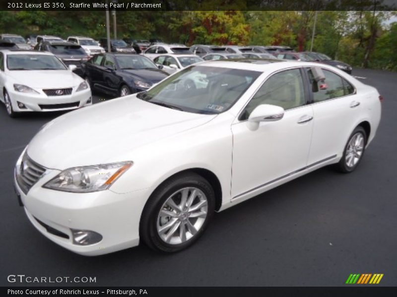 Starfire White Pearl / Parchment 2012 Lexus ES 350